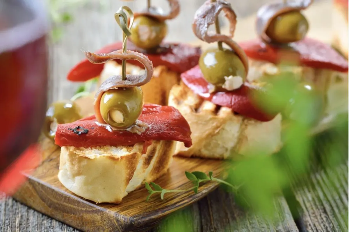 Delicious spanish food